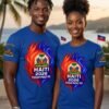 Blue HAITI 2026 Collection short-sleeve t-shirt